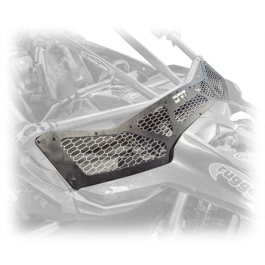 Can-Am Maverick R Aluminum Wind Diffuser - Enhanced Airflow, Durable Build