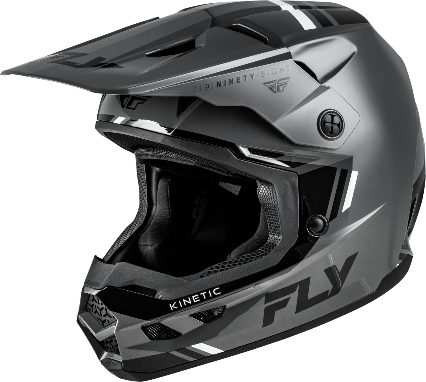 KINETIC VERDICT HELMET GREY/BLACK/WHITE