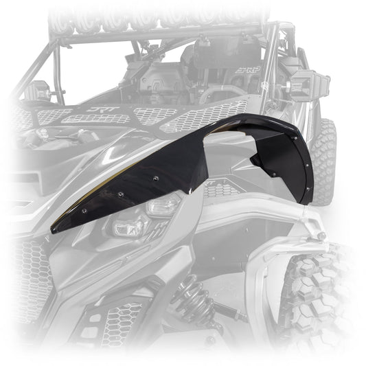 DRT Can-Am Maverick R ABS Front Fender Kit, Mud Protection