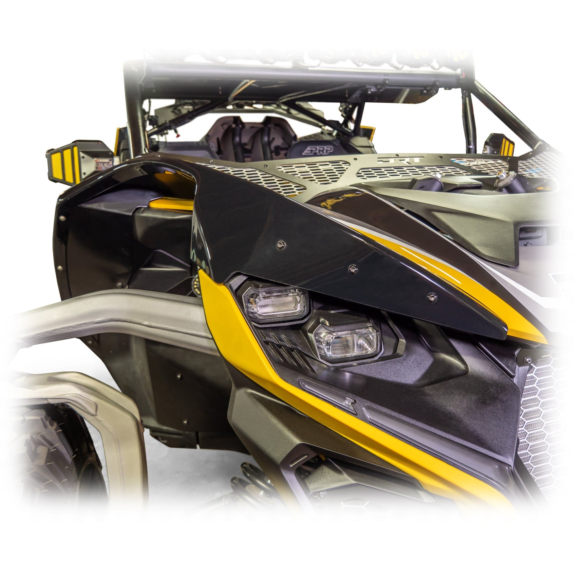 DRT Can-Am Maverick R ABS Front Fender Kit, Mud Protection
