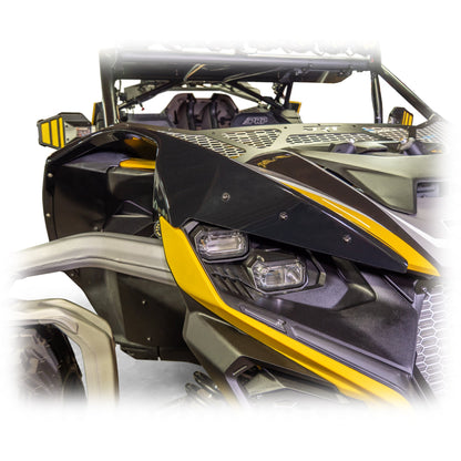DRT Can-Am Maverick R ABS Front Fender Kit, Mud Protection