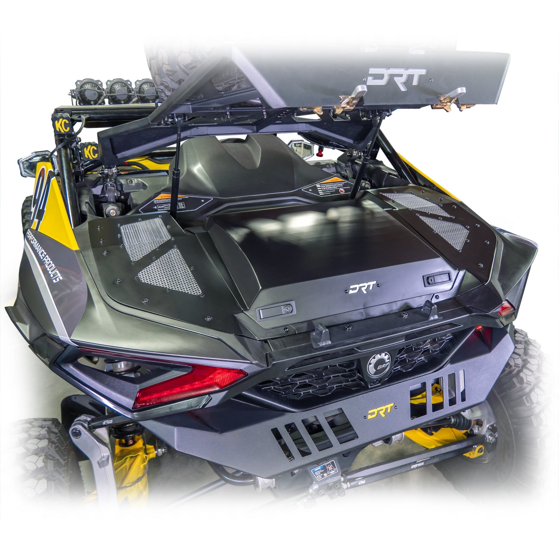 Can-Am Maverick R Aluminum Trunk Enclosure | Durable Storage Solution