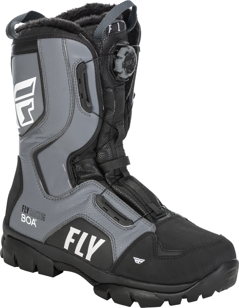 FLY RACING MARKER BOA BOOT BLACK/GREY
