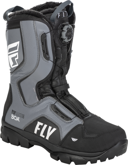 FLY RACING MARKER BOA BOOT BLACK/GREY