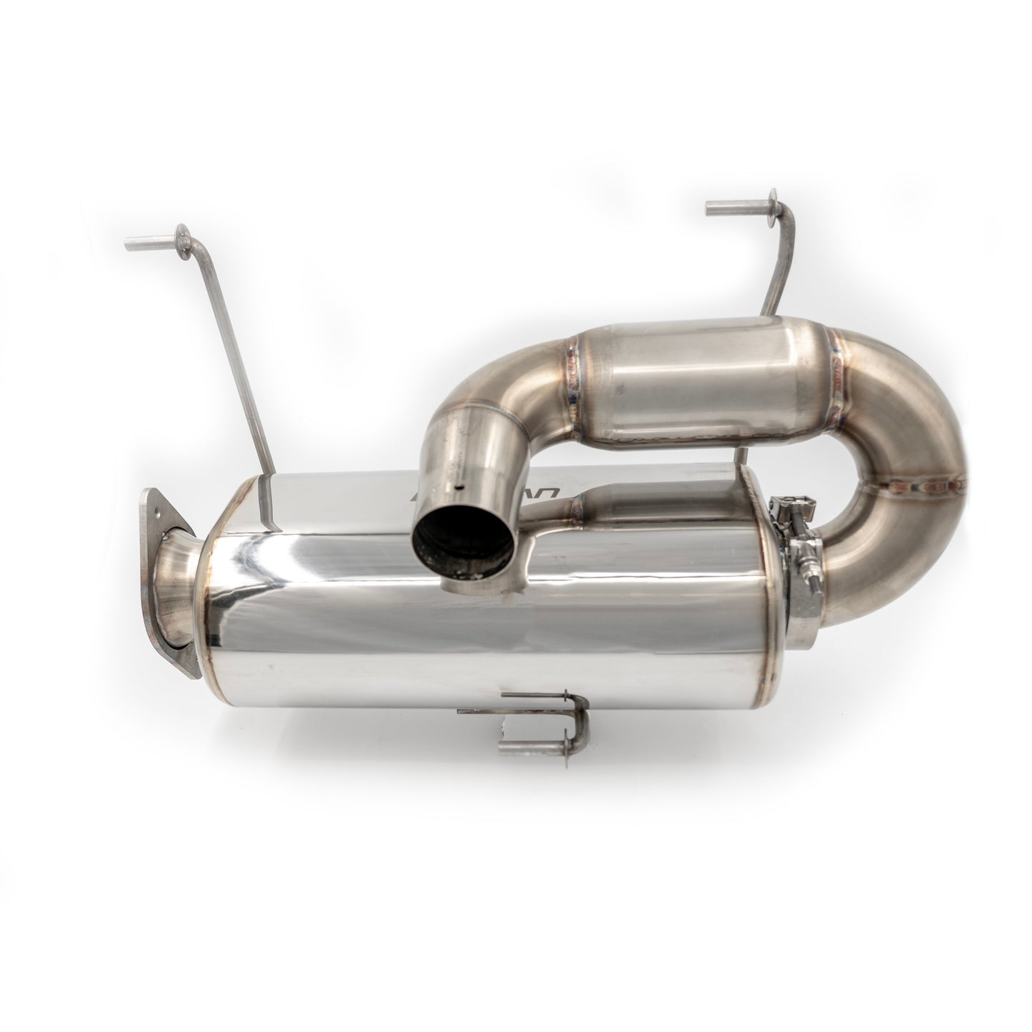 RZR PRO-R CENTER EXIT SLIP ON EXHAUST - 17-334